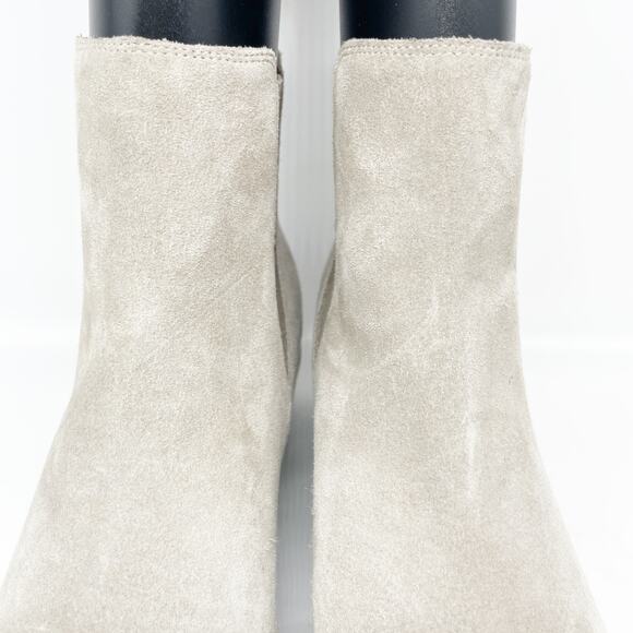 Marc Fisher Women's Yikalo Suede Leather Chelsea Bootie Taupe Size 9 M - Picture 12 of 15